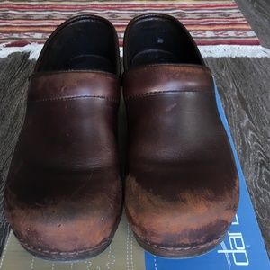 Men's Dansko Clogs Antique Brown Size 43